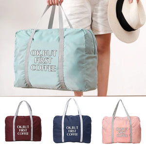 Women's Foldable Gym Training Tote Handbag