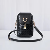 Women's Mini Shoulder Messenger Bag with Key Case