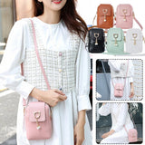 Mini PU Shoulder Messenger Bag for Women