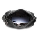 Stone Pattern Cow Leather Shoulder Bag for Women