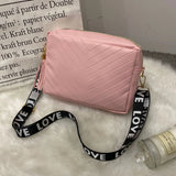 Embroidered Tassel Messenger Bag for Women Leisure Crossbody Shoulder Bag