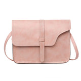 Women's Vintage Crossbody Shoulder Bag Solid Square Sling Bag