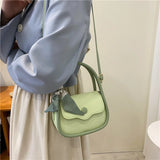 Small Fresh Women's Shoulder Bag Silk Scarf Handbag Messenger Bag