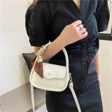 Small Fresh Women's Shoulder Bag Silk Scarf Handbag Messenger Bag