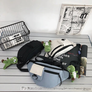 Waterproof Sports Chest Bag Waist Bag Crossbody Unisex