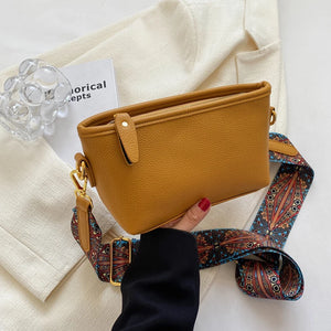 Texture Shoulder Womens Hand Bags Small Size