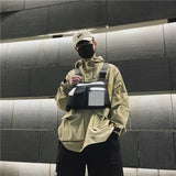 Reflective HipHop Chest Bag Streetwear Tactical Utility Bag