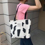 Women Canvas Shopping Bag Large Eco Handbag Tote