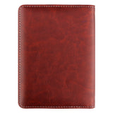 RFID Blocking PU Leather Passport Holder Travel Wallet