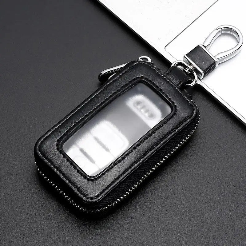 Universal Car Key Zipper Holder Remote Control Protector Cover Key Case