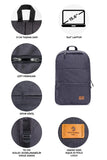 Aqua di Polo 1987 Unisex Top & Backpack Set