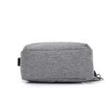USB Charging Crossbody Bags Men Casual Chest Bag Pack For Short Trip