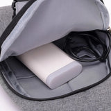 USB Charging Crossbody Bags Men Casual Chest Bag Pack For Short Trip
