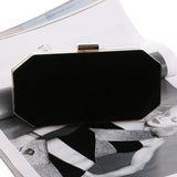 Red Purple Velvet Evening Bag Minimalist Clutch Banquet Bag