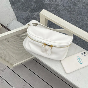 Versatile Women Shoulder Bag Casual Female Pillow Bag High PU Leather Crossbody