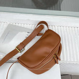 Versatile Women Shoulder Bag Casual Female Pillow Bag High PU Leather Crossbody