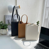 Vertical Bucket Bag Women's Spring Summer Shoulder Bag