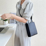 Vertical Bucket Bag Women's Spring Summer Shoulder Bag