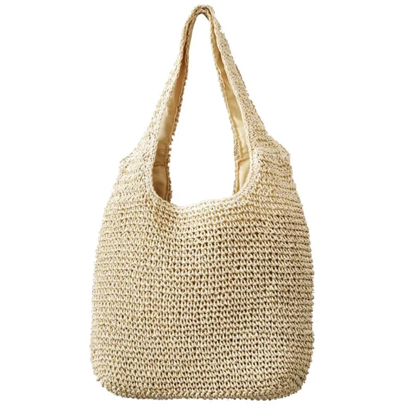 Vintage Bohemian Travel Bag Big Capacity Solid Shopper Beach