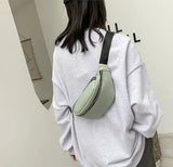 Waist Bag Belt Chest Bag Waist Packs PU Fanny Pack Male Travel