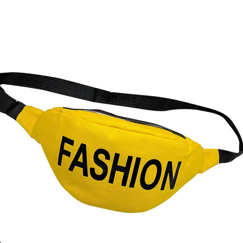 Colorful Fanny Pack, Girls Bum Bag, Kids Cartoon Belt Bag