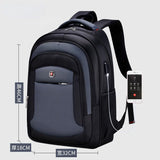 Waterproof 16 Inch Laptop Backpack USB Charging Travel Bag