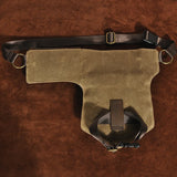 Waterproof Canvas+Leather Small Belt Messenger Bag Fanny Waist Pack For Men