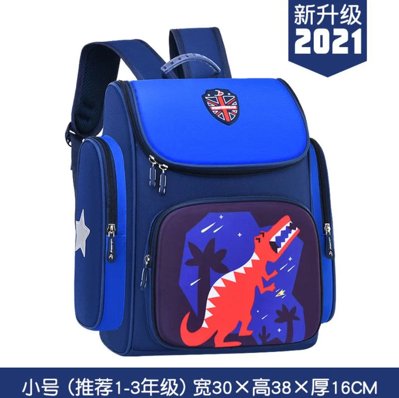 Waterproof Kids School Bag Orthopedic Backpack for Boys Girls