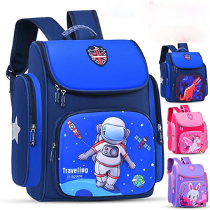 Waterproof Kids School Bag Orthopedic Backpack for Boys Girls