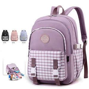 Kids Orthopedic School Backpack Girls Waterproof Book Bag