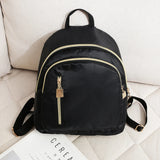 Waterproof Nylon Women Backpack Leisure Back Pack Student Casual Bag