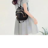 Waterproof Nylon Women Backpack Leisure Back Pack Student Casual Bag