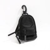 Waterproof Oxford Women Mini Backpack Headphones Key Bag Pendant School Bag