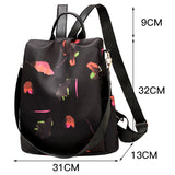 Waterproof Oxford Women's Backpacks Anti Theft School Bags High Backpack
