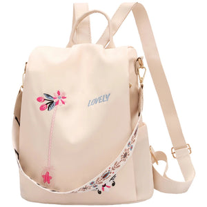 Waterproof Oxford Women's Backpacks Anti Theft School Bags High Backpack