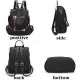 Waterproof Oxford Women's Backpacks Anti Theft School Bags High Backpack