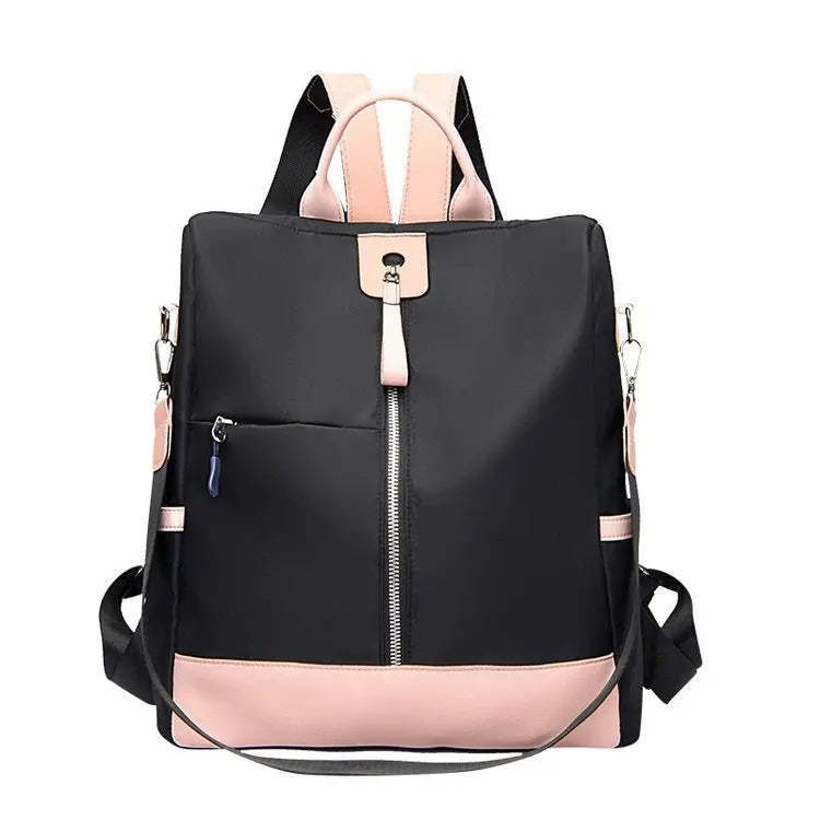 Waterproof PU Leather Women Backpack Anti-theft Ladies Travel Daypack