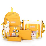 Waterproof School Backpacks Girls Princess Set Mochila Escolar Kids