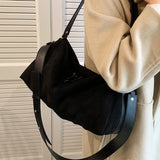 Winter Suede PU Leather Large Capacity Handbags And Purses For Women