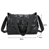 Winter Quilted Woman Handbag Crossbody Bag Shoulder Tote