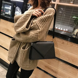 Winter Leather Handbags Shoulder Bags High Small Ladies Messenger Bags