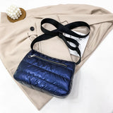 Winter Women's Nylon Cotton Tote Satchel Bag