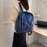 Winter Warm Space Down Women's Backpack Ultralight School Bags