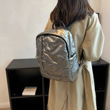 Winter Warm Space Down Women's Backpack Ultralight School Bags