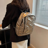 Winter Warm Space Down Women's Backpack Ultralight School Bags