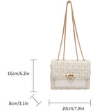 Winter Woolen Handbags Crossbody Bag Shoulder Purse Clutch
