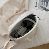 Winter Women Space Padded Down Bag Large Capacity Quilted Handbag Shoulder Bag