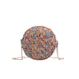 Winter Women's Bags Wool Shoulder Bag Elegent Ladies Crossbody Bag