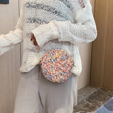 Winter Women's Bags Wool Shoulder Bag Elegent Ladies Crossbody Bag