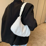 Winter Women's Shoulder Bag Messenger Petal Strap Boston Armpit Bag
